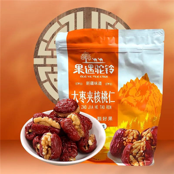 果遇驼铃 大枣夹核桃仁